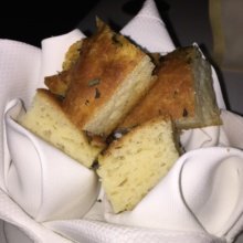 Gluten-free focaccia from Del Posto